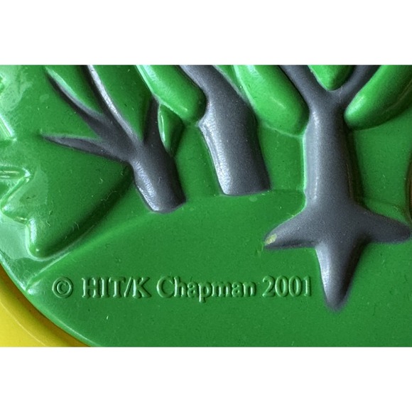 Bob The Builder Vintage 2001 3D Yellow Lunch Box by Thermos 4 Piece Complete Set - Picture 6 of 7